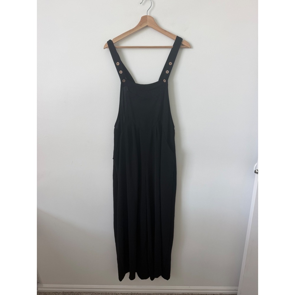 IWOLLENCE Women's Black Boho Wide Leg Jumpsuit – XL – GUC - Picture 2 of 5
